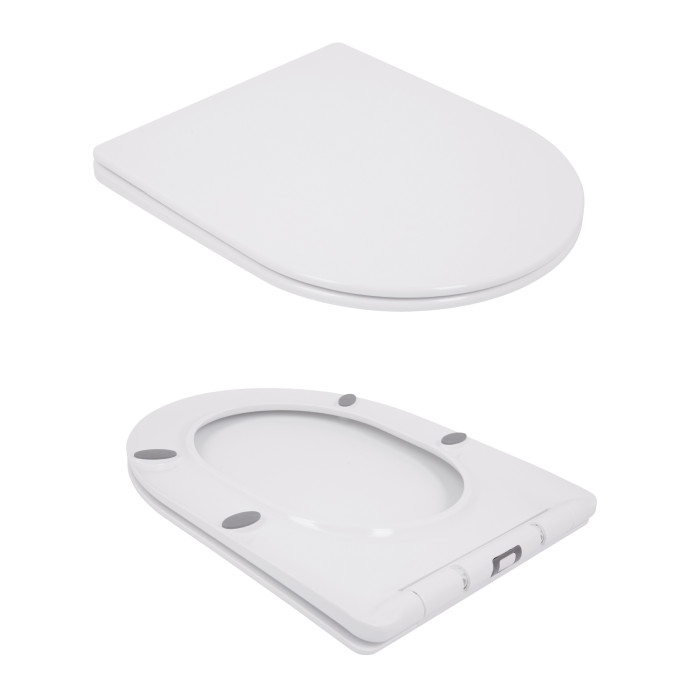 Унітаз підлоговий Qtap Jay Ultra Quiet з сидінням Soft-close 640x360x835 мм QT07222175TW White (QT07222175TW)