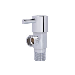 Кран кутовий Thermo Alliance Standart (ручка паличка) з керам.буксою 1/2"З х 1/2"З SF343W1515 (SF343W1515)