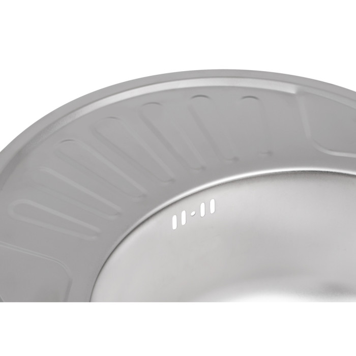 Кухонна мийка Brinex 5745 0,8 мм Satin (BRIN5745SAT08) (BRIN5745SAT08)