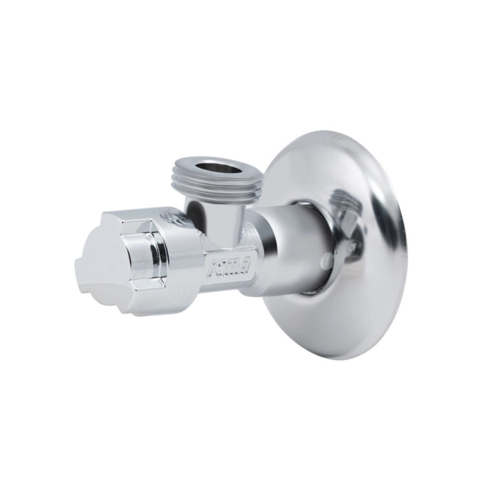 Кран приладовий буксовий Icma 1/2" кутовий №519 (90519AD07)