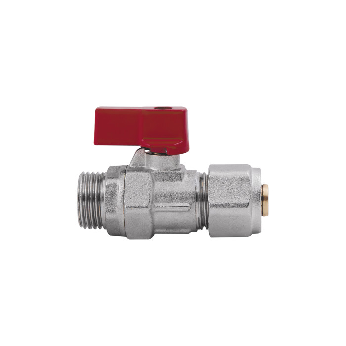 Кран кульовий обтискний SD Forte 16х1/2" ЗР SF262W15 (SF262W15)