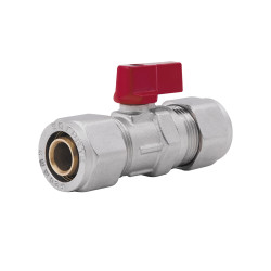 Кран кульовий обтискний SD Forte 20 SF263W20 (SF263W20)