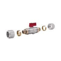Кран кульовий обтискний SD Forte 20 SF263W20 (SF263W20)