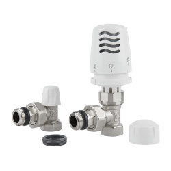Термокомплект Icma 1/2" з антипротіканням кутовий №KIT_1100+774-940+805-940 (82KITGAD061100)