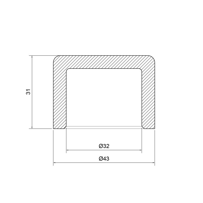 Заглушка PPR Thermo Alliance 32 (DSD003)