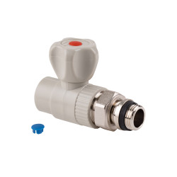 Кран кульовий радіаторний PPR Thermo Alliance 20х1/2" прямий (DSW428)