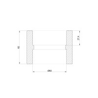 Муфта PPR Thermo Alliance 63 (DSB006)
