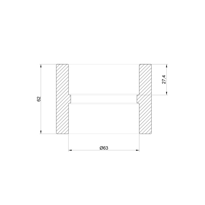 Муфта PPR Thermo Alliance 63 (DSB006)