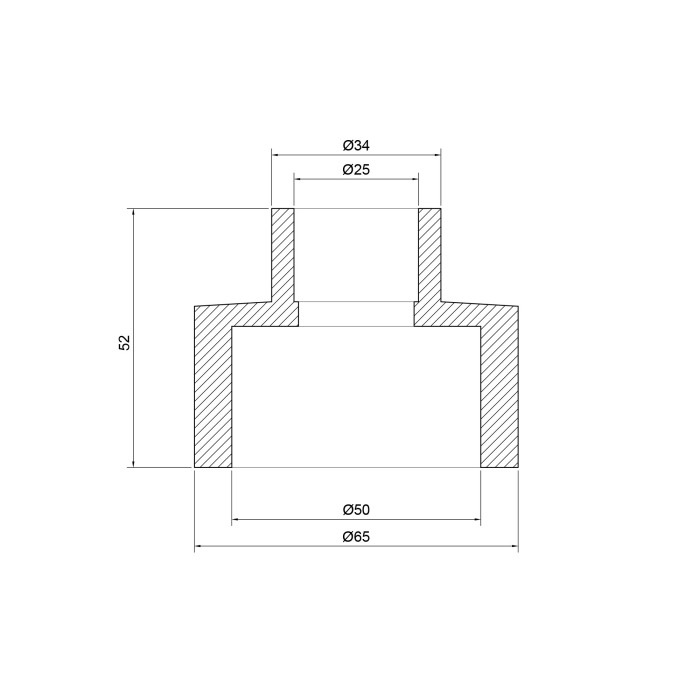 Муфта PPR Thermo Alliance 50х25 (DSB108)