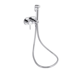 Набор для гігієнічного душу Qtap Inspai-Varius округлий QTINSVARCRMV00440501 Chrome (QTINSVARCRMV00440501)