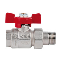 Кран кульовий "Американка" Icma 1/2" прямий №347 (87347AD11)