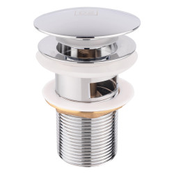 Донний клапан Lidz Tani 003 нажимний 1 1/4" з переливом LDTAN003CRM32526 Chrome (LDTAN003CRM32526)