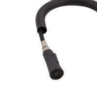 Змішувач для кухні Qtap Evicka з висувним виливом QTEVI9135103UB Black Matt (QTEVI9135103UB)