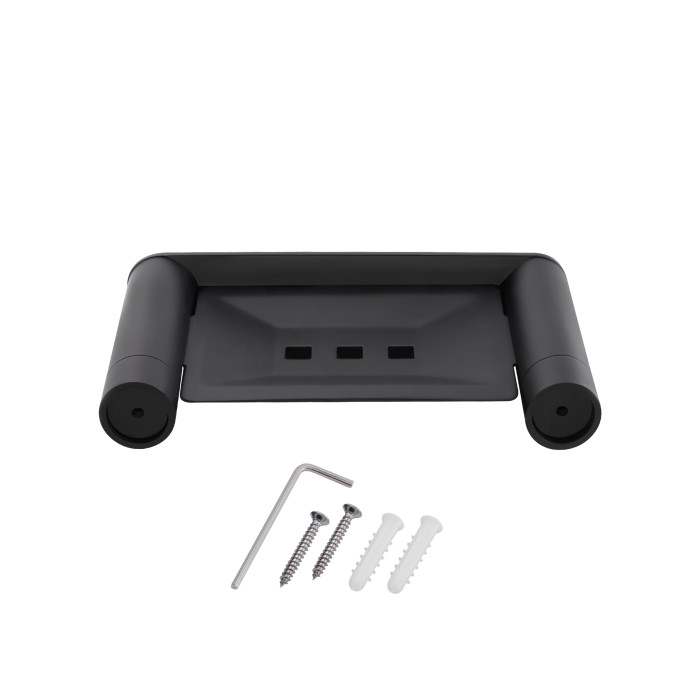 Мильниця Qtap Scorpio настінна QTMDK4102103B Black (Mýdlenka) (QTMDK4102103B)