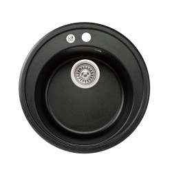 Кухонна мийка Lidz D510/200 BLM-14 (LIDZBLM14D510200) (LIDZBLM14D510200)
