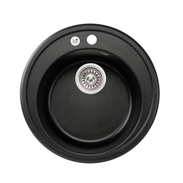 Кухонна мийка Lidz D510/200 BLM-14 (LIDZBLM14D510200) (LIDZBLM14D510200)
