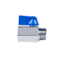 Кран кульовий SD Plus "Mini" 1/2" ВЗ SD188W15 (SD188W15)