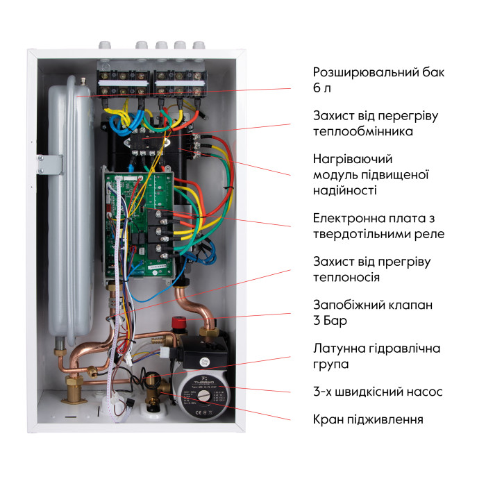 Котел електричний Thermo Alliance 10 кВт (TA149DCN10)