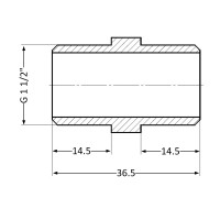 Ніпель SD Plus 1 1/2" ЗР SD4074040 (SD4074040)