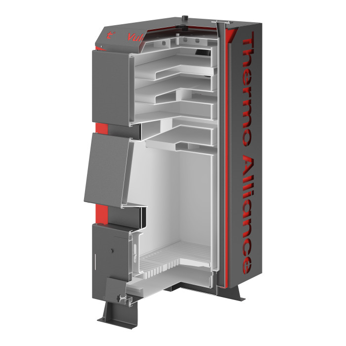 Котел твердопаливний сталевий Thermo Alliance Vulcan V 4.0 SF 27 (V27V40)