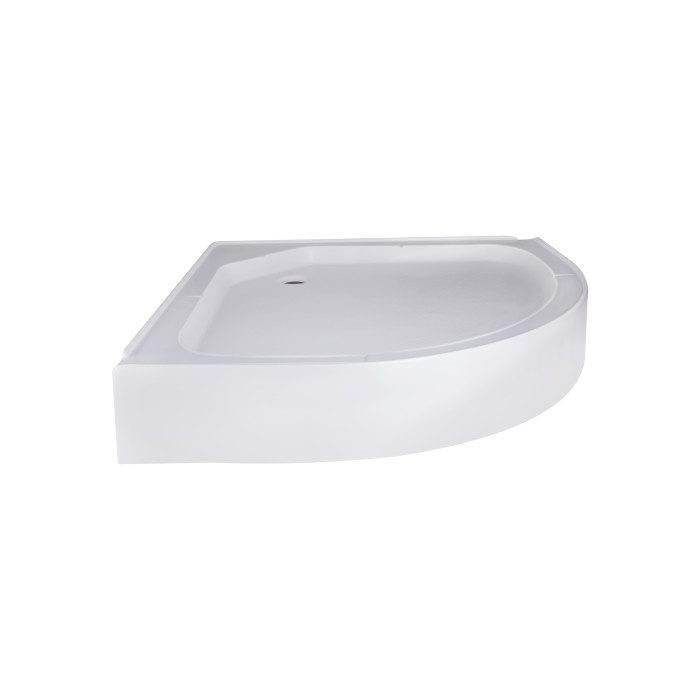 Душова кабіна Lidz Latwa SC80x80.SAT.LOW.FR, скло Frost 4 мм + Lidz Душовий піддон KAPIELKA ST80x80x15 (LLASC8080SLFSET)