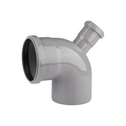 Відвід (коліно) 110x90 ° з відведенням 50х67 ° TA Sewage ()