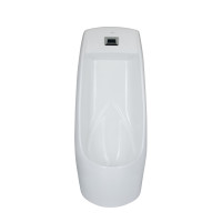 Пісуар підлоговий Qtap Scorpio з ІЧ-датчиком автоматичного змиву 430х370х990 White QT1488101HW (QT1488101HW)