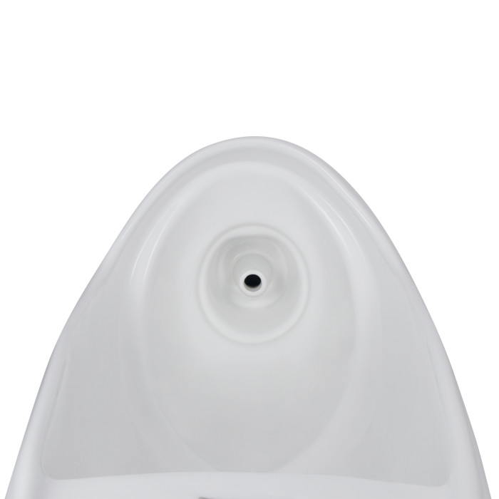 Пісуар підлоговий Qtap Scorpio з ІЧ-датчиком автоматичного змиву 430х370х990 White QT1488101HW (QT1488101HW)
