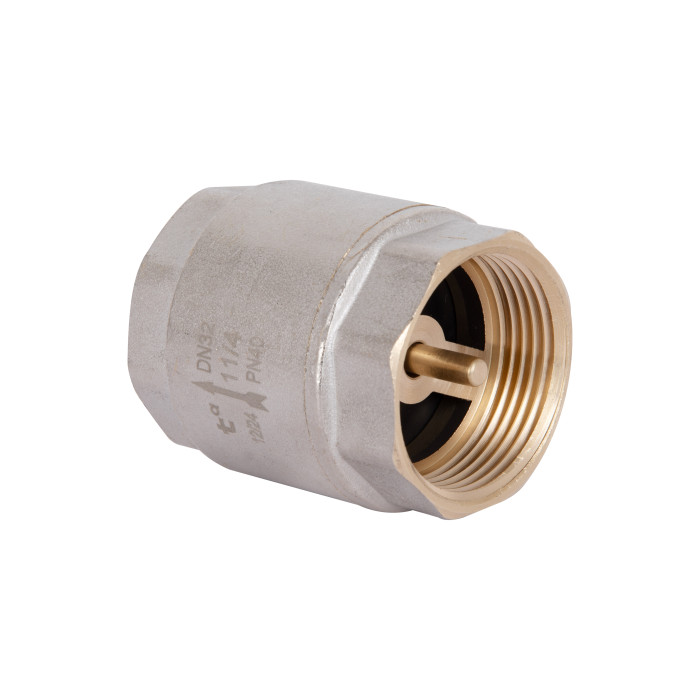 Зворотний клапан Thermo Alliance Standart 1 1/4"ВВ із латунним штоком TAS240W32 (TAS240W32)