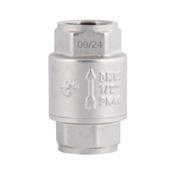 Зворотний клапан Thermo Alliance Forte 1/2"ВВ нікельований із латунним штоком TAF240W15 (TAF240W15)