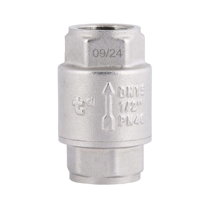 Зворотний клапан Thermo Alliance Forte 1/2"ВВ нікельований із латунним штоком TAF240W15 (TAF240W15)