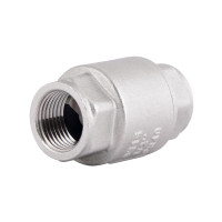 Зворотний клапан Thermo Alliance Forte 1/2"ВВ нікельований із латунним штоком TAF240W15 (TAF240W15)