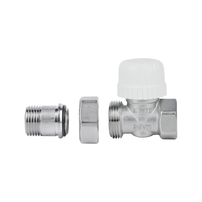 Кран радіаторний Icma 1/2" 28х1,5 прямий №775 (82775AD06)