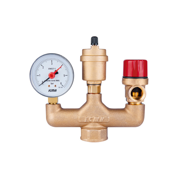 Група безпеки котла Icma №GS02 (91GS02OO20)