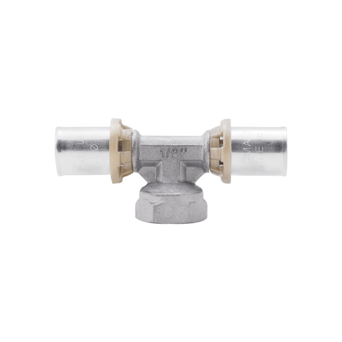Трійник прес Icma 16х1/2"х16 ВР №408 (81408ADGH06)
