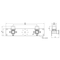 Планка прес в зборі Icma 16х1/2" №412 (81412ADGH7506)