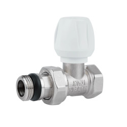 Кран радіаторний Icma 1/2" з антипротіканням прямий №813+940 (82813AD06940)