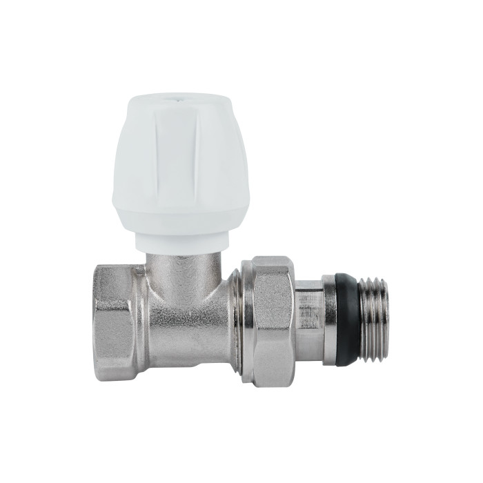 Кран радіаторний Icma 1/2" з антипротіканням прямий №813+940 (82813AD06940)