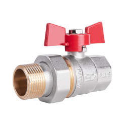 Кран кульовий "Американка" SD Plus 1" ВЗ прямий SD220NW25PN40 (SD220NW25PN40)