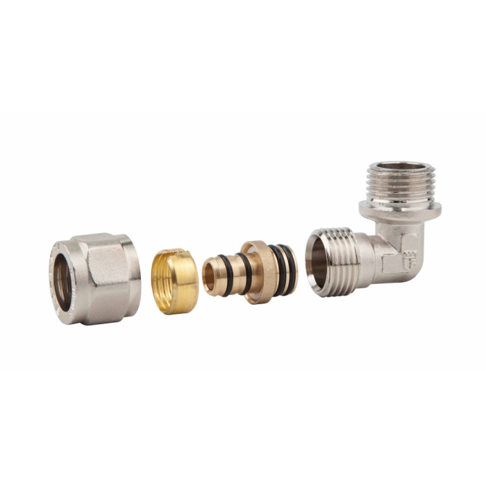 Кут обтискний SD Forte 16х1/2" ЗР SF175W1615 (SF175W1615)
