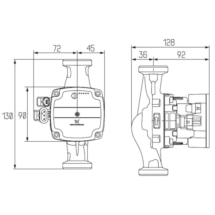 Насос Grundfos Icma 25/70 №P328 (88P3280153)
