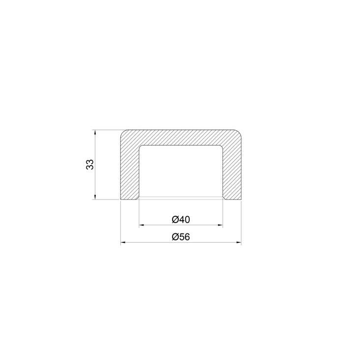 Заглушка PPR Thermo Alliance 40 (DSD004)