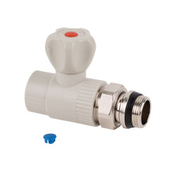 Кран кульовий радіаторний PPR Thermo Alliance 25х3/4" прямий (DSW429)