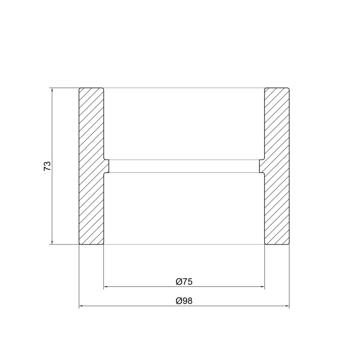 Муфта PPR Thermo Alliance 75 (DSB007)