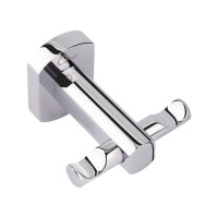 Гачок Qtap Liberty подвійний QTLIBCRM1154 Chrome (QTLIBCRM1154)