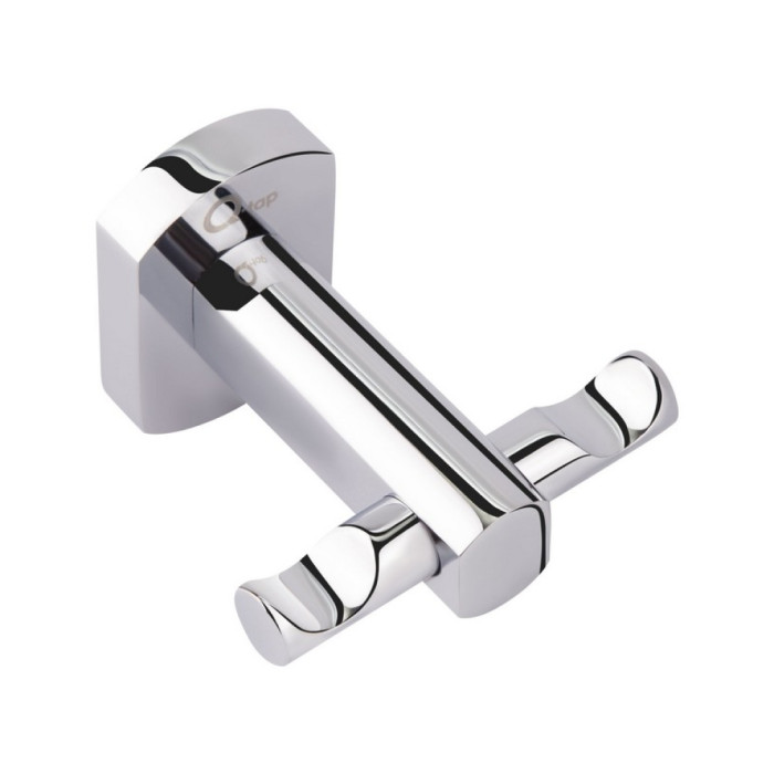 Гачок Qtap Liberty подвійний QTLIBCRM1154 Chrome (QTLIBCRM1154)