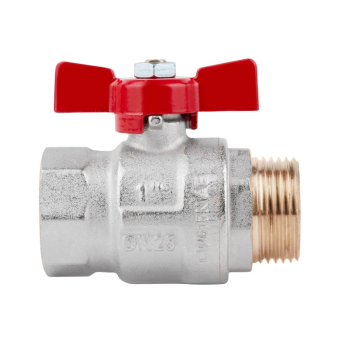 Кран кульовий Icma 1" прямий №351 (87351AF11)