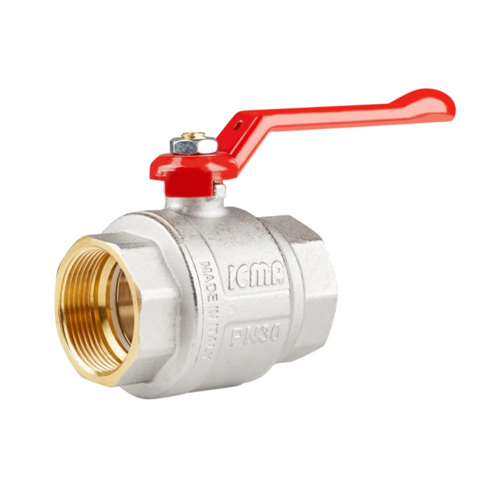 Кран кульовий Icma 1" 1/2 прямий №350 (87350AH11)
