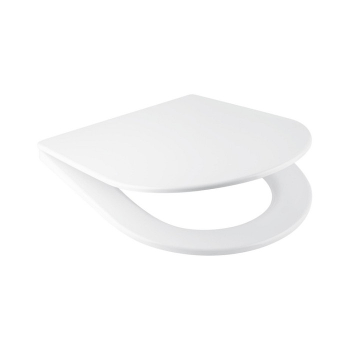 Сидіння для унітаза Qtap (Swan, Jay) з мікроліфтом Slim QT1699SC5176W (QT99SC5176W)