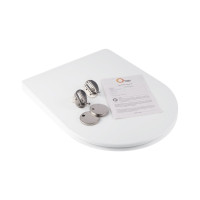 Сидіння для унітаза Qtap (Swan, Jay) з мікроліфтом Slim QT1699SC5176W (QT99SC5176W)